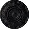 Ekena Millwork Whitman Ceiling Medallion (For Canopies up to 3 3/4"), Hand-Painted Steel Gray, 13"OD x 1 3/8"P CM13WHSGS - alternate 1
